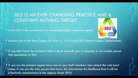 Intro to SEO Bootcamp .